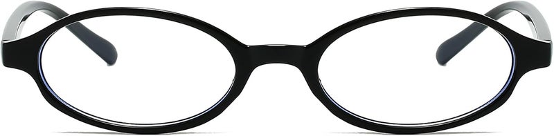 Breaksun Retro Small Oval Glasses for Women Men 90s Small Face Blue Light Eyeglasses Cosplay Y2K Fake Glasses - Image 1